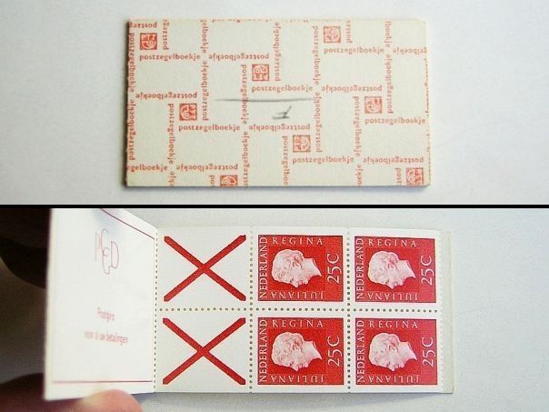 Postzegelboekje 4 x 25 ct - (5294)